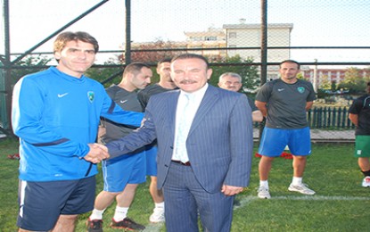 Nevzat Doğan Kocaelispor Antremanında