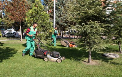 Kentte bayram temizliği