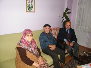 Gökkaya hacıları ziyaret etti