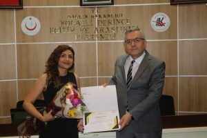 Hemşireler Sertifikalarını Pehlevan’dan Aldı