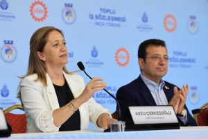 İBB VE DİSK ARASINDA 42 YIL SONRA TOPLU İŞ SÖZLEŞMESİ İMZALANDI