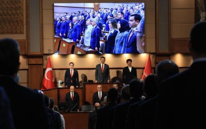 İBB MECLİSİ 9. DÖNEM İLK OTURUMU İMAMOĞLU TARAFINDAN AÇILDI