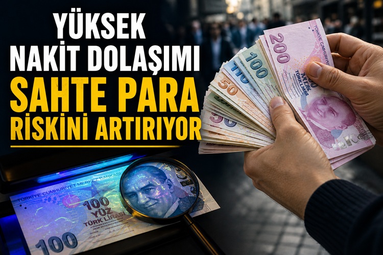 PALANDÖKEN, “YÜKSEK NAKİT DOLAŞIMI SAHTE PARA RİSKİNİ ARTIRIYOR”
