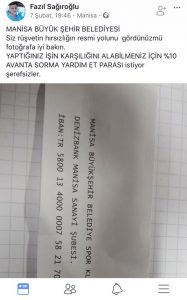 Manisa’da İlginç Olay!