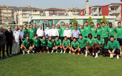 Başkan Büyükakın’dan Kocaelispor’a moral ziyareti