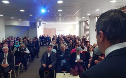 AYDINLAR OCAĞI’NIN KONUĞU  TARİHÇİ BABÜROĞLU KATILIMCILARI AĞLATTI