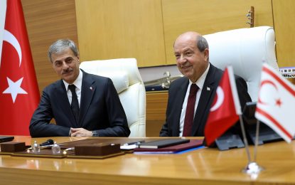 KKTC Cumhurbaşkanı Tatar Sakarya Büyükşehir’de “Ülkemizin istikbali için Sakarya’nın başarısı çok önemli”