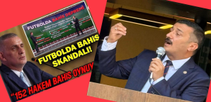 HAKEMLERİN “BAHİS SKANDALI” MECLİS GÜNDEMİNDE