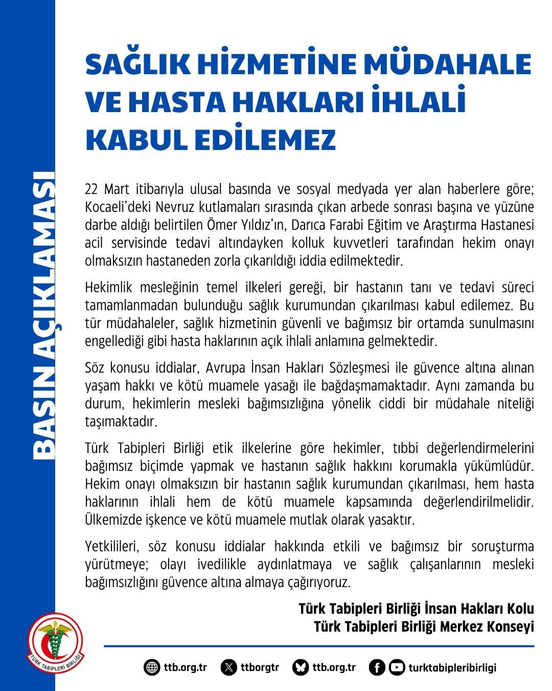 Gergerlioğlu, Newroz kutlamalarındaki polis şiddetini TBMM gündemine taşıdı!