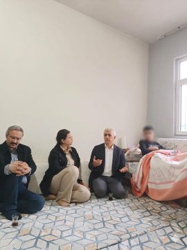 Siverek’teki yaralı öğrencilere Gergerlioğlu’ndan ziyaret; “Önlem alınmalı, aileler çocuklarını okula göndermeye korkuyor!”